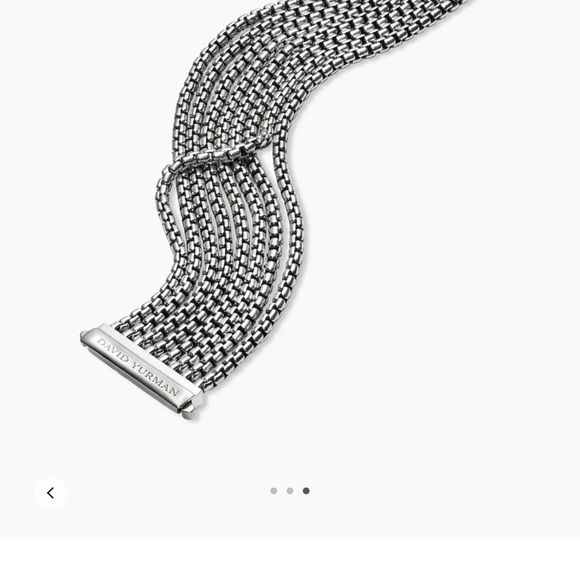 David yurman Box Chain Eight Row Bracelet
Sterling Silver, 28mm - Picture 4 of 12